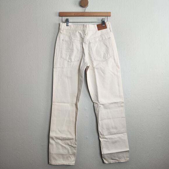 NEW J. Crew Ecru Slouchy Boyfriend High Waisted Jeans - Picture 10 of 12